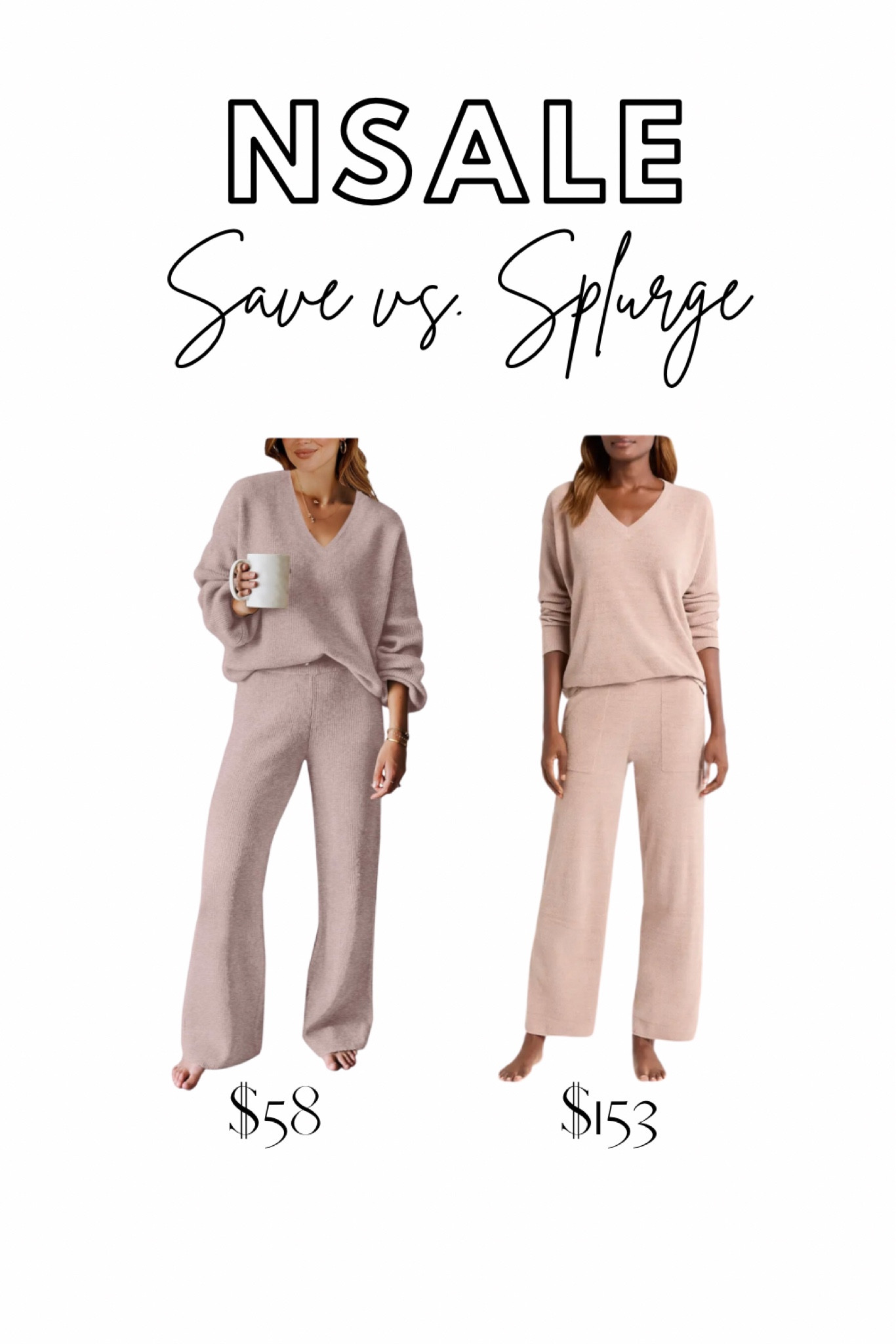 NSale look for less, matching set, travel outfit 

#LTKSeasonal #LTKSaleAlert #LTKxNSale