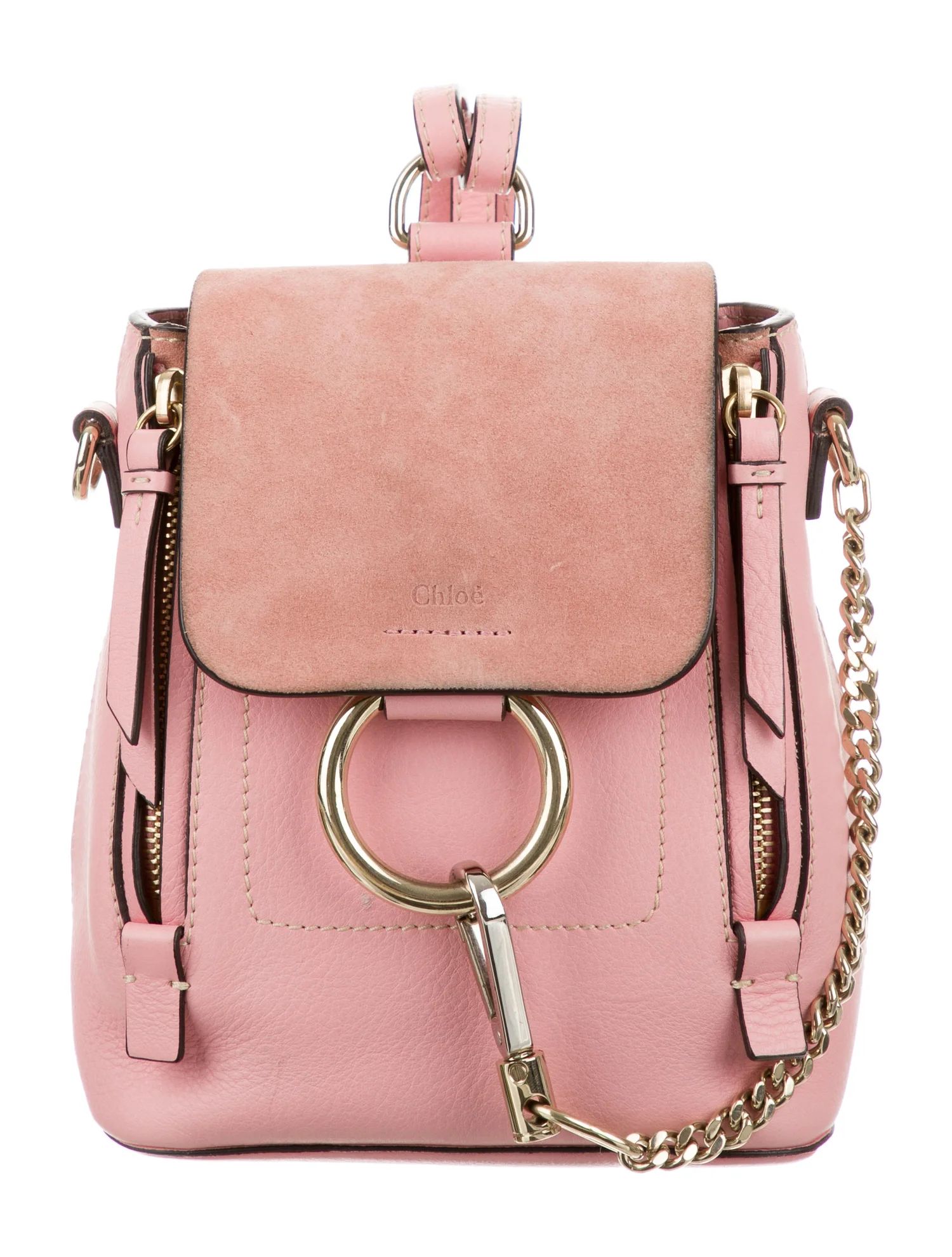 Chloé Mini Faye Backpack - Handbags -
          CHL109534 | The RealReal | The RealReal