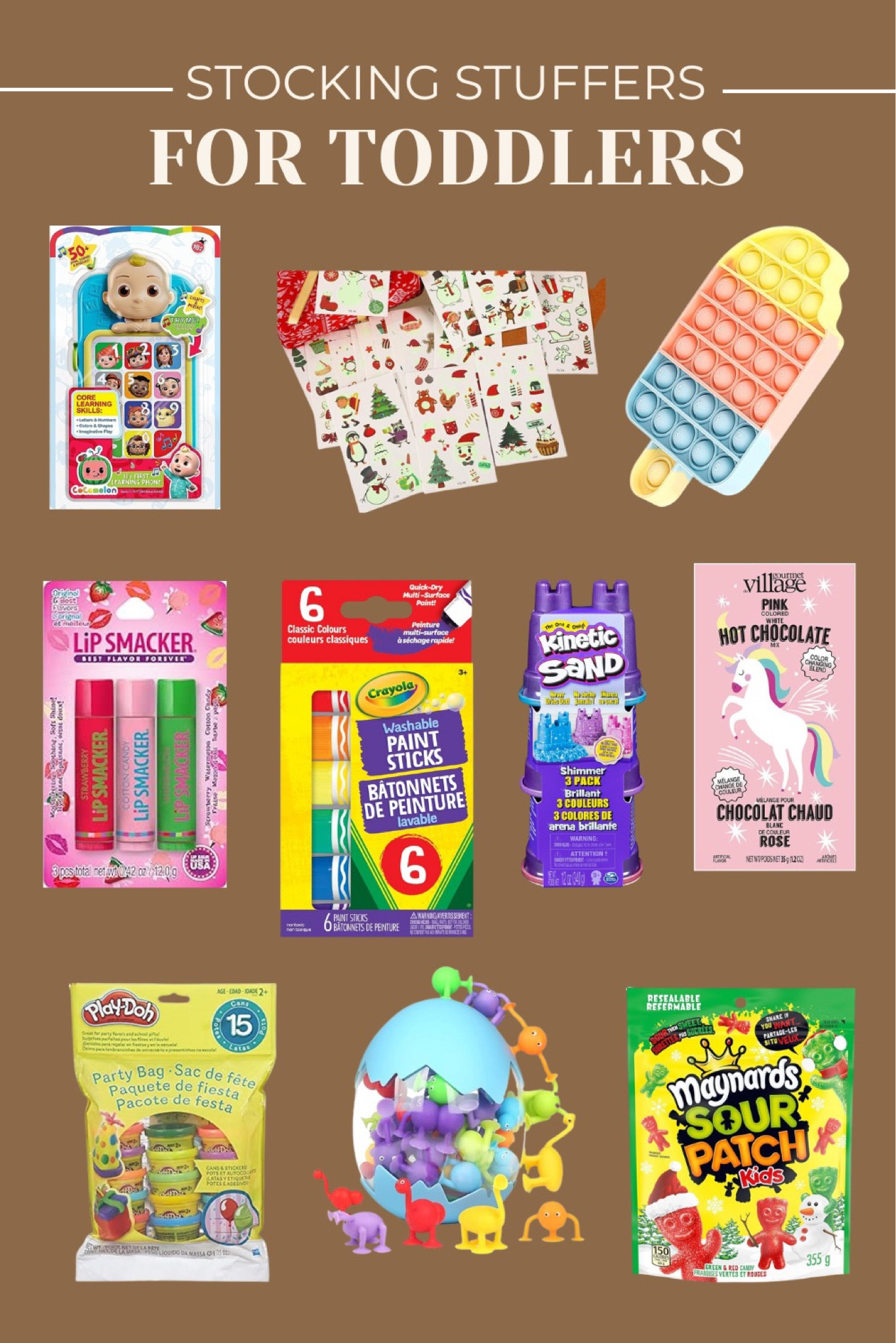 STOCKING STUFFERS | Ideas for toddlers 🎁✨

#LTKGiftGuide #LTKHoliday #LTKkids