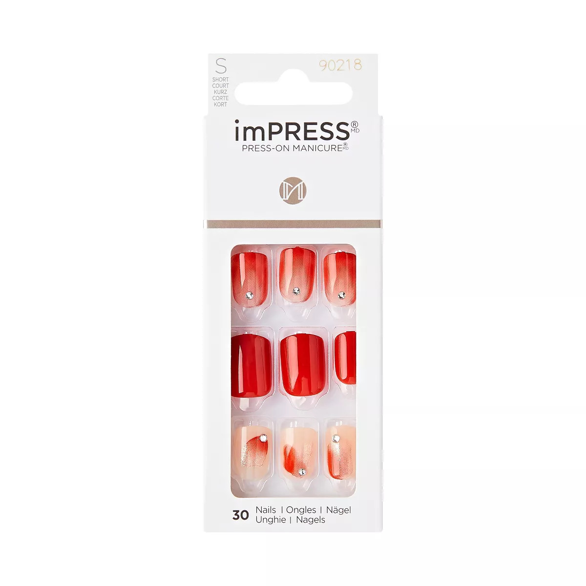 KISS Products imPRESS Fake Nails - Rush Hour - 33ct | Target