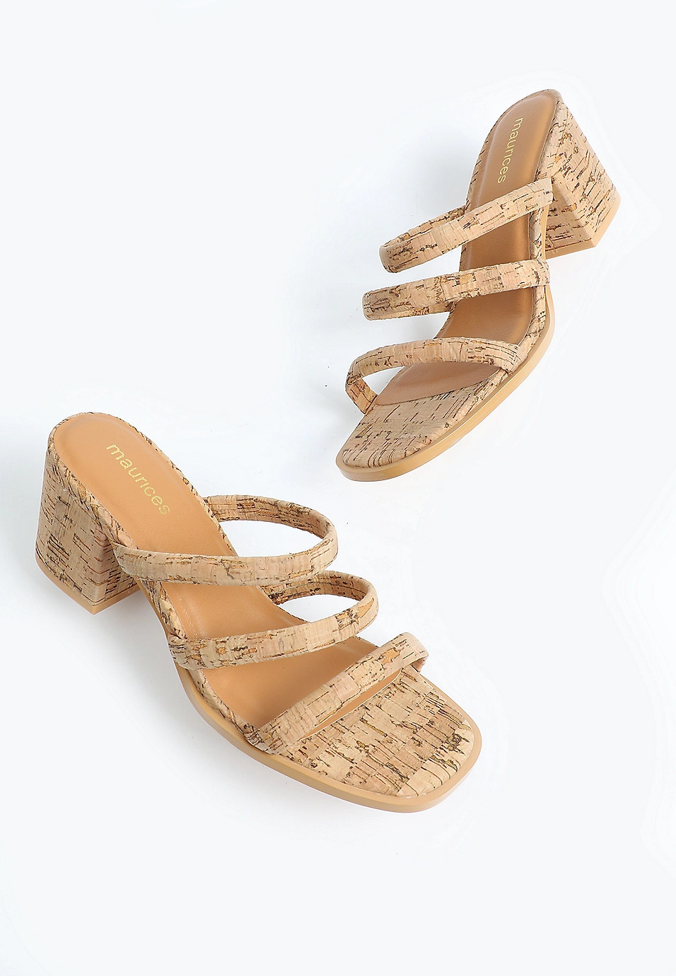 SuperCush Rachel Cork Block Heel | Maurices