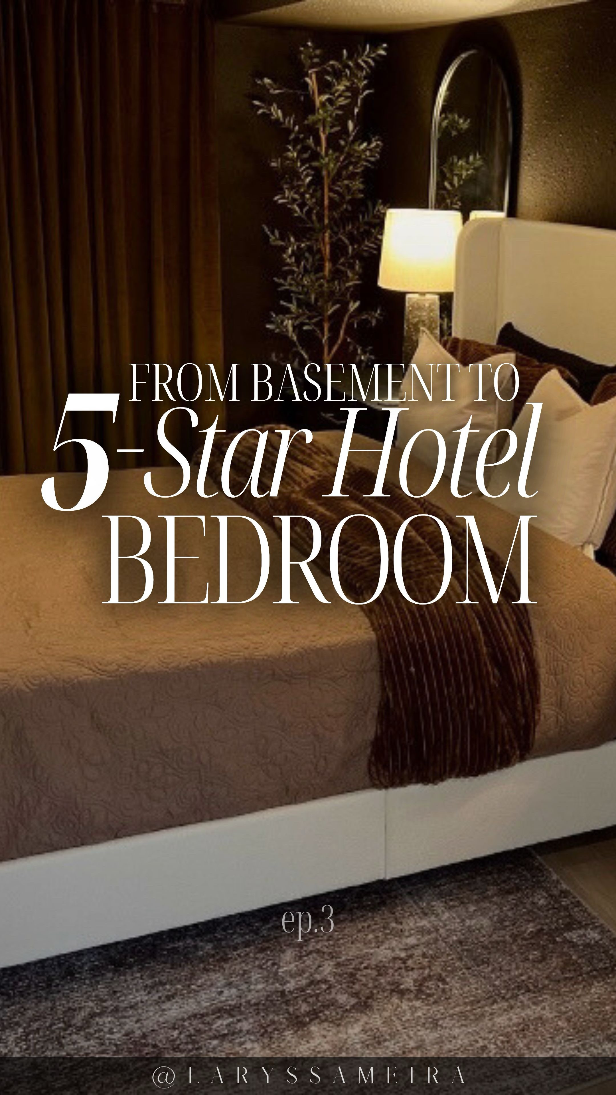 FROM BASEMENT TO 5-STAR HOTEL BEDROOM ✨ Episode 3

These might be the best curtains ever! They are the perfect rich brown velvet to bring a touch of luxury and coziness to my guest bedroom! 
-
#RoomMakeover #InteriorInspo #DIYDecor #RoomTransformation #GuestRoomGoals #DIYHomeDecor #LuxuryOnABudget #MoodyInteriors #HomeMakeover #InteriorStyling #BeforeAndAfter #HomeInspo #BudgetFriendlyDecor #GuestBedroom