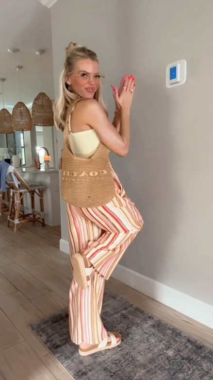 this cutie outfit I’m absolutely loving for summer! ☀️ 

I snagged these pants in a few colors, they’re so fun! Top has a built in bra that’s actually supportive and the fabric feels AMAZING! small in tank and pants 🌺🏝️

#summeroutfite #noshorts #amazonfinds #amazonfashion @amazon

#LTKootd #LTKgrwm #LTKmomlife