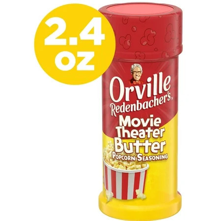 Orville Redenbacher's Movie Theater Butter Popcorn Seasoning, Movie Night Supplies, 2.4 oz | Walmart (US)