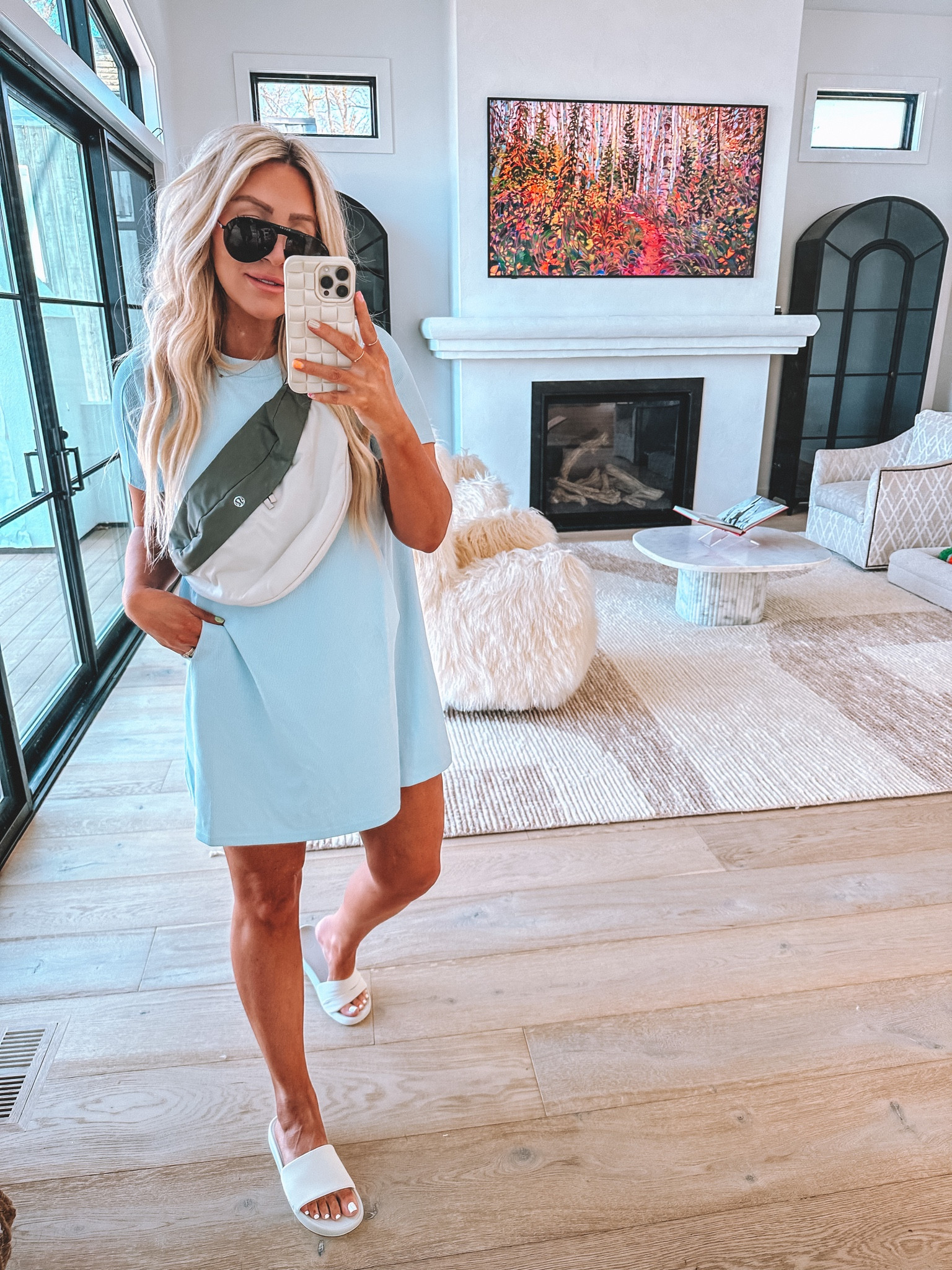 Draped T-Shirt Dress curated on LTK