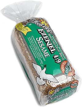 Food For Life Flourless Sprouted Grain Bread, Sesame, 24 oz (Frozen) | Amazon (US)