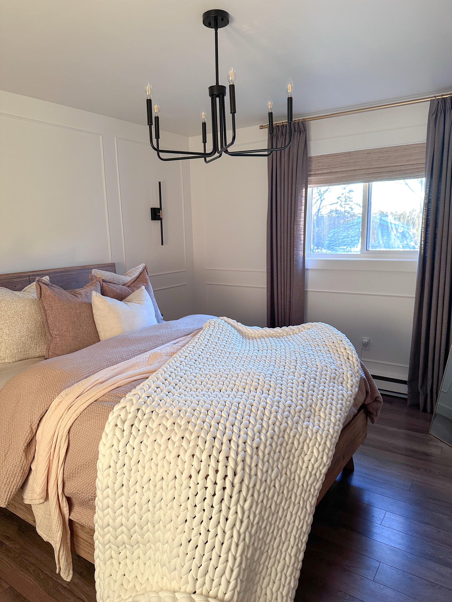 Linking all my fav bedroom items in this bedroom makeover! From lighting, light fixtures, curtains, blinds, arch mirror, sheets, duvet cover, and more!

Items not able to link is throw pillows- Homesense
Weighted knit blanket is from Hush Blankets! 

#LTKcanada #LTKgiftguide #LTKwinter