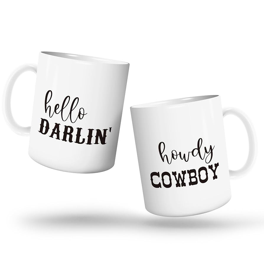 Western Coffee Mugs - 11 oz, Perfect for Couples, Weddings, and Western Themed Gifts | Amazon (US)