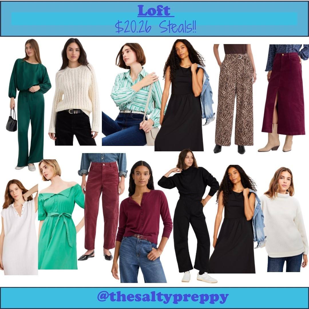 Loft $20.26 steals!!

#loft #steal #sale

#LTKSaleAlert #LTKMidsize #LTKOver40
