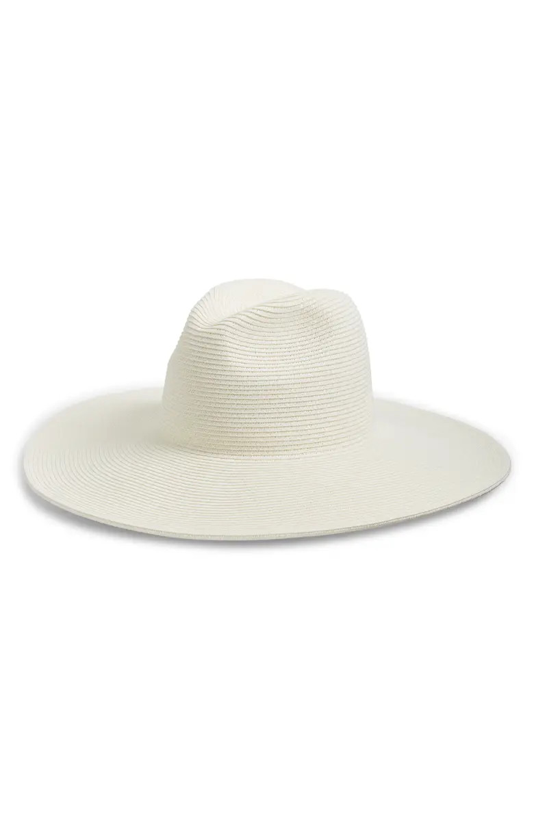 Packable Wide Brim Straw Panama Hat | Nordstrom