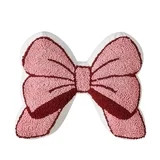 Mainstays 16" x 13" Shaped Decorative Throw Pillow Pink Bow Pillow for Teens/Adults | Walmart (US)
