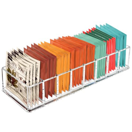 Tasybox Tea Bag Organizer, Tea Holder, Tea Organizers and Storage, 1 Pack | Amazon (US)