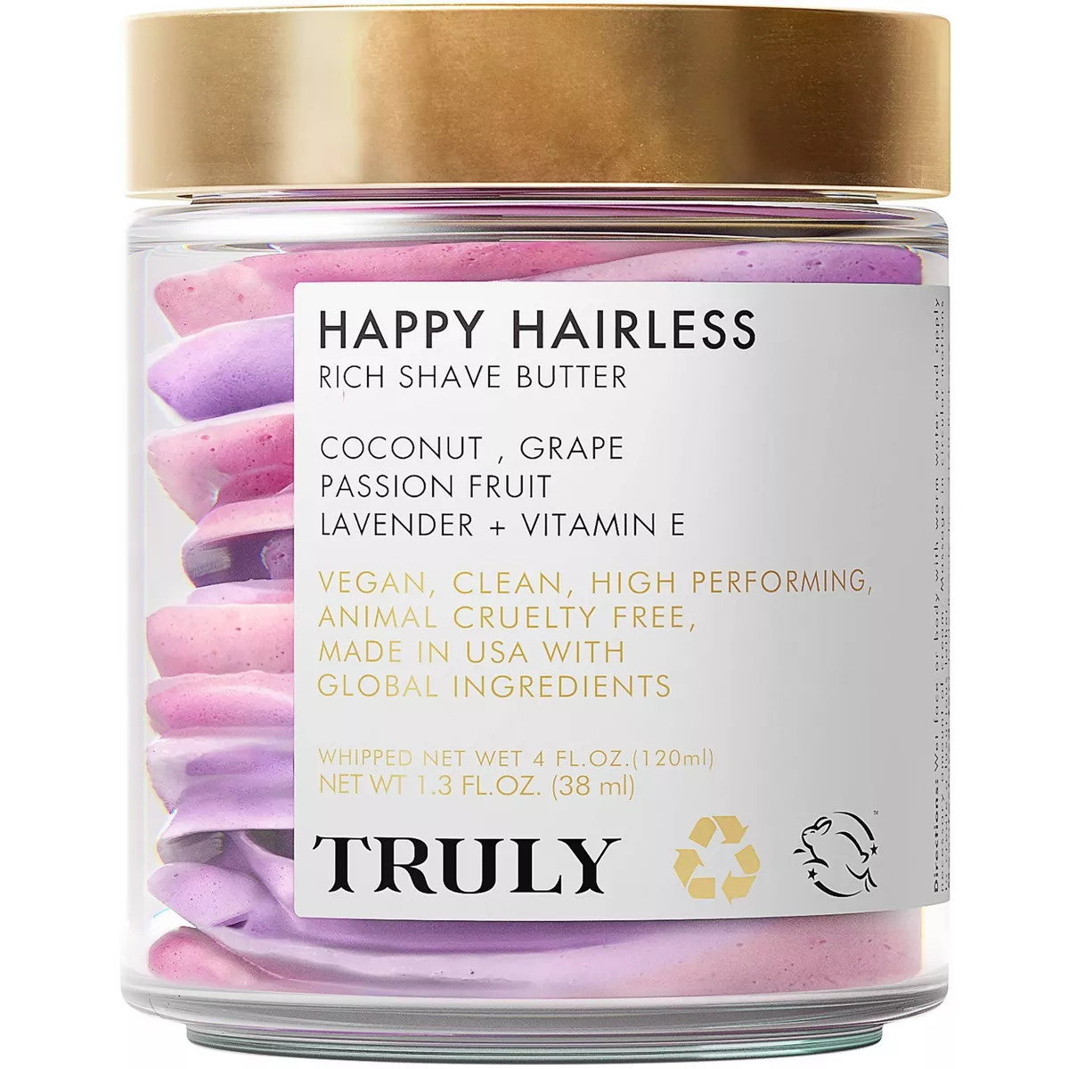 TRULY Happy Hairless Shave Body Wash - 1.3 fl oz - Ulta Beauty | Target