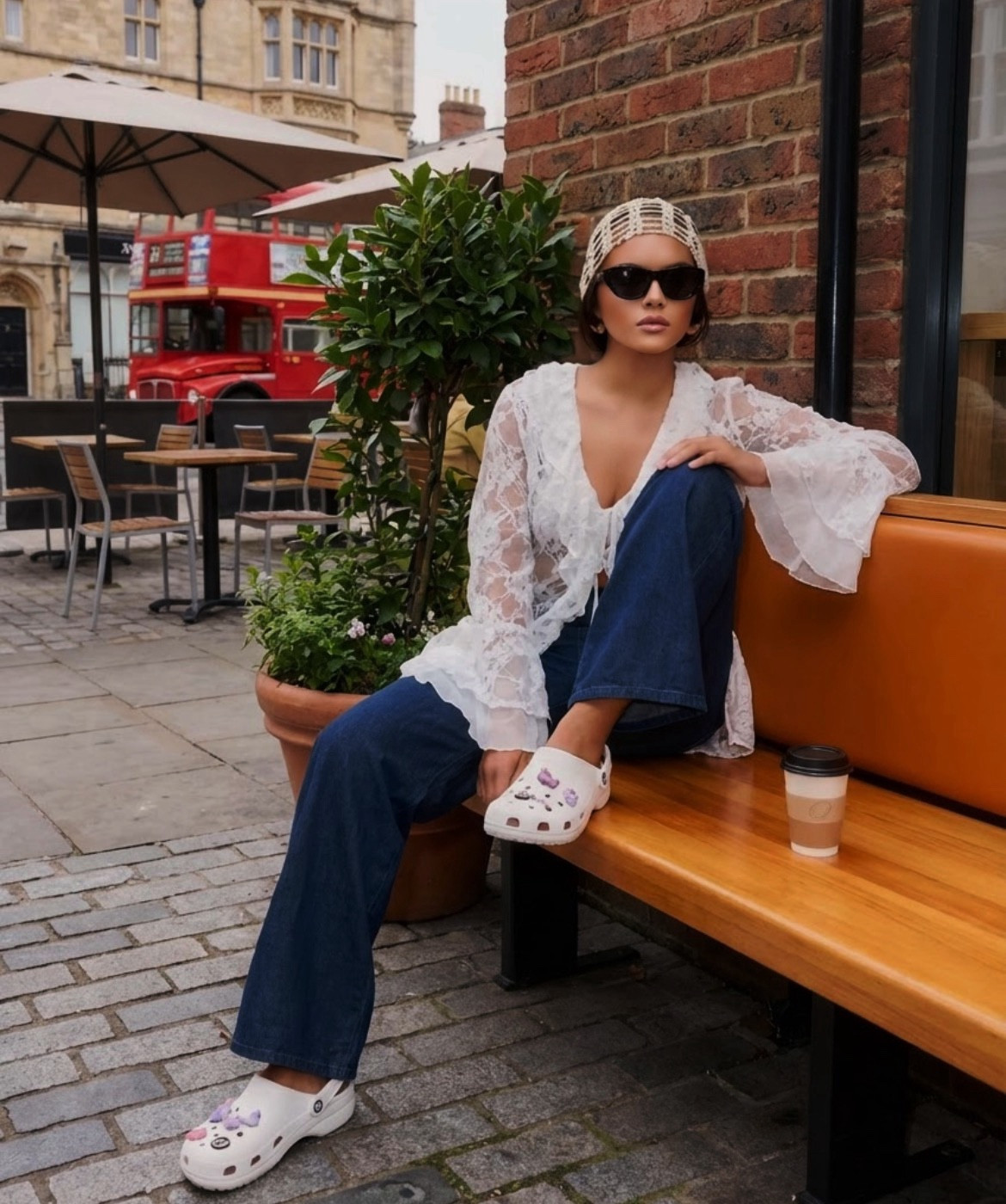 Spring mood activated 🤍🌸

Mixing lace with comfort because style and practicality can go hand in hand. The lace top is delicate, feminine, and full of personality, perfect for layering and creating that light spring look.

And yes, Crocs are a major trend this season. Comfortable, modern, and perfect for adding that unexpected fashion touch. I love when an outfit has contrast, romantic on top and comfy on the bottom.

Spring calls for versatile, fresh pieces that work from breakfast to an afternoon stroll. This combo is exactly that.

Everything is available on my LTK 🌷✨

#SpringStyle #LTKSpring #FashionAndComfort #CrocsTrend #ShopMyLook #LTKInfluencer #OOTD #SpringVibes #StyleInspo #LTKFavorites

#LTKspring #LTKuk #LTKeurope