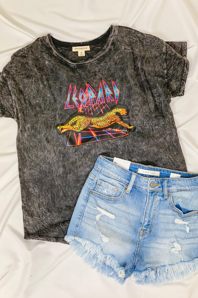 Vintage Leopard T-Shirt | ivy & leo