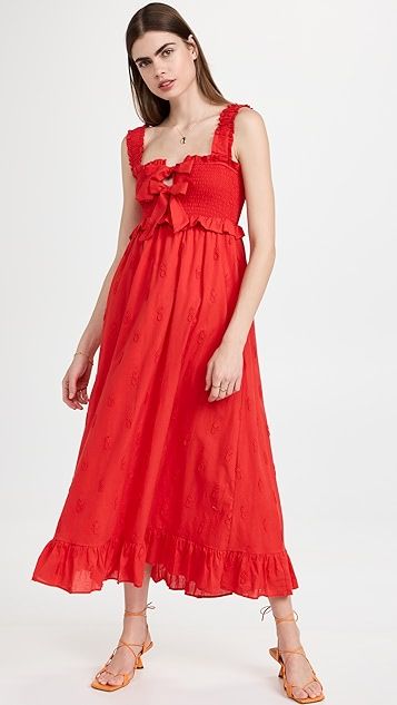 Red Pineapple Maxi Dress | Shopbop