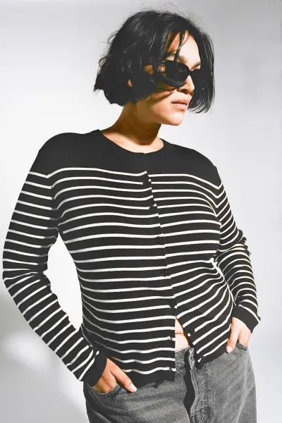 Fine-knit Cardigan - Gray melange - Ladies | H&M US | H&M (US + CA)