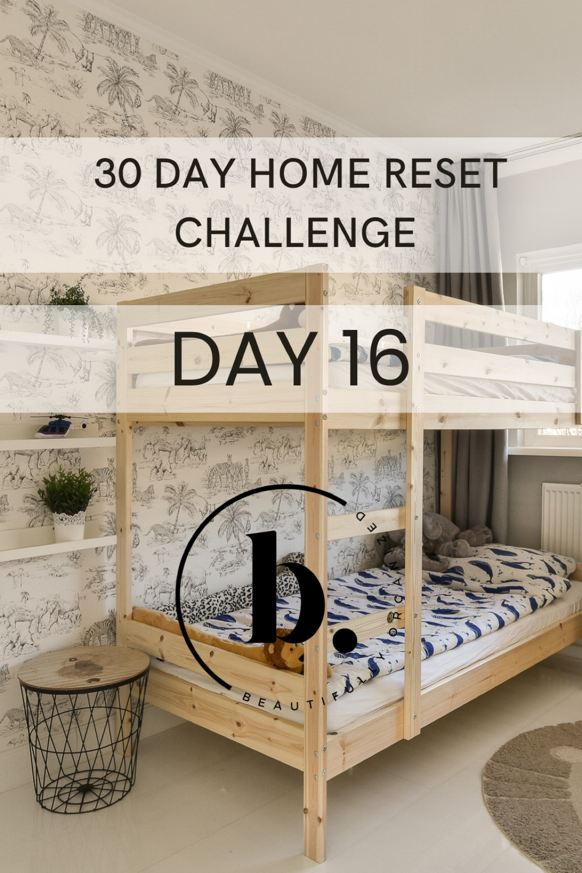 Day 16: 
If you’d like a deeper dive into kids spaces, visit my website to get your copy of my digital guide: ORGANIZED KIDS

See you tomorrow! 

BONUS HOME 🏠 SYSTEM
Keep a donate box in the top of your kiddos closet. Anytime you’re going through clothes and find something that’s not working for them, toss it in. When the box is full, take it to donation!

#LTKStyleTip #LTKHome #LTKWatchNow