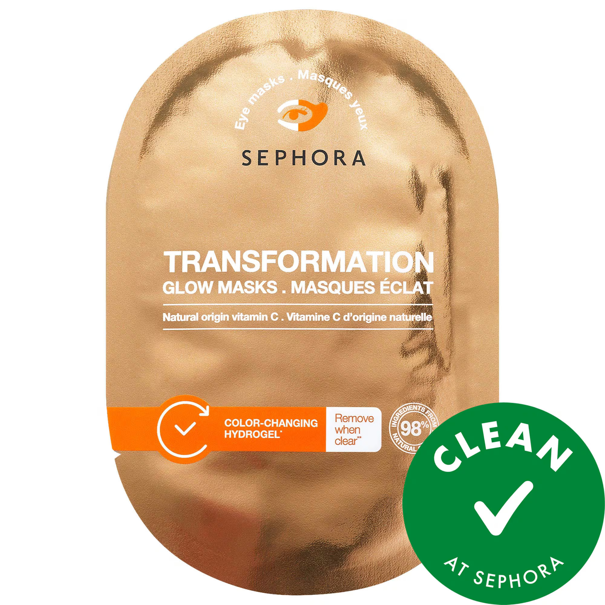 SEPHORA COLLECTION Transformation Glow Eye Mask with Vitamin C 1 pc/1 pc | Sephora (US)