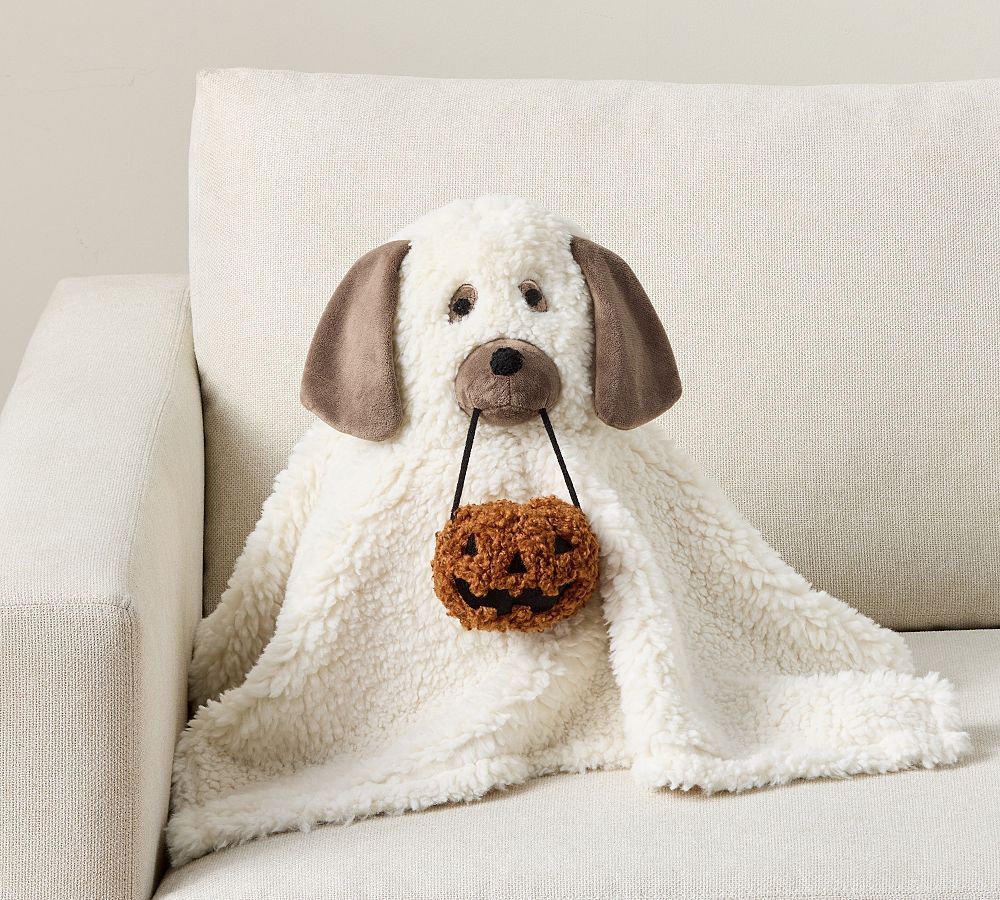 Doug the Dog Ghost Pillow | Pottery Barn (US)