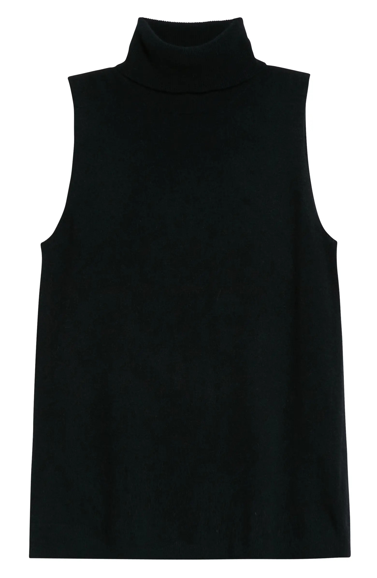 Nordstrom Signature Sleeveless Cashmere Turtleneck Sweater | Nordstrom | Nordstrom