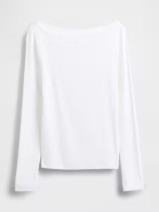 Modern Boatneck T-Shirt | Gap (US)