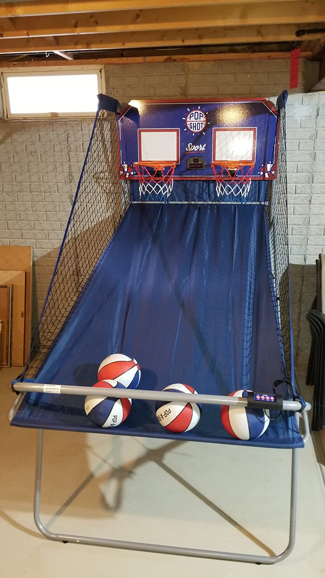 Pop-A-Shot - Dual Shot Sport | Arcade Basketball Fun at Home | Paddle Scoring | 10 Game Modes | 4 Ba | Amazon (US)