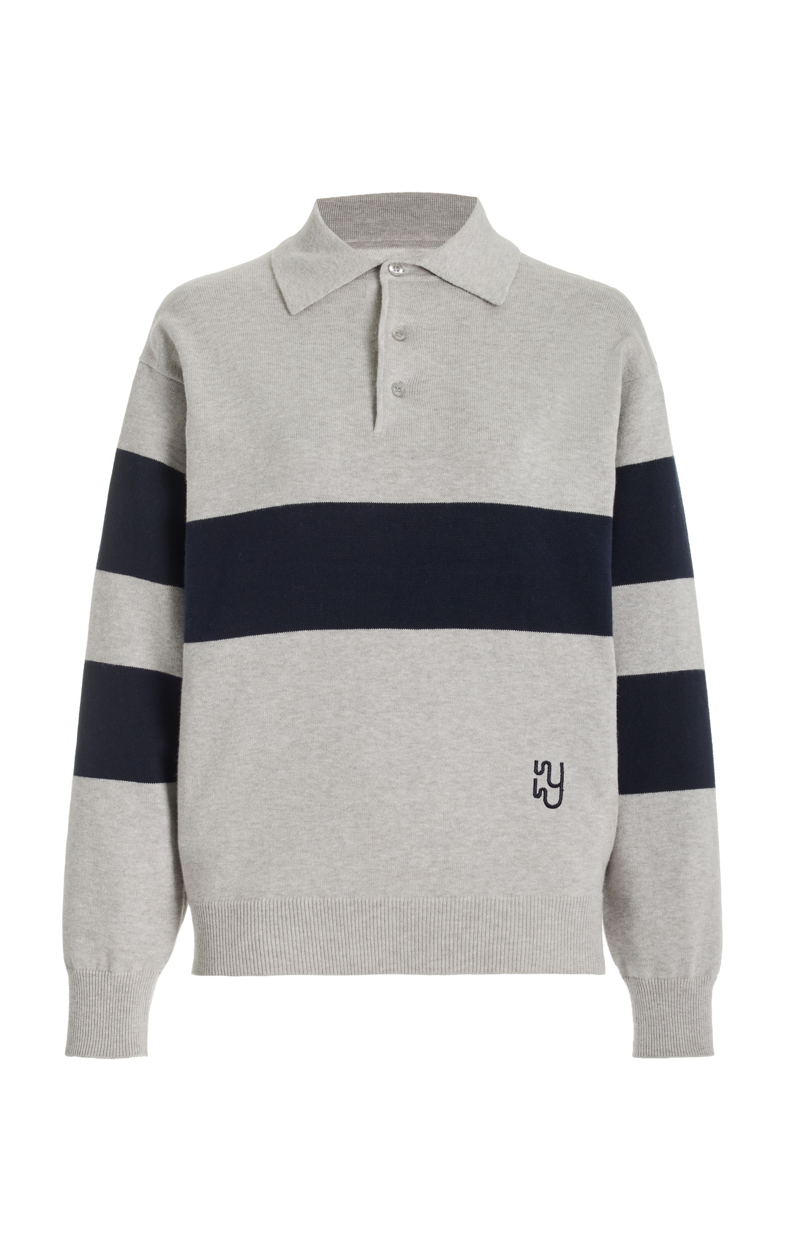 Exclusive LA Cotton-Cashmere Polo Sweater | Moda Operandi (Global)