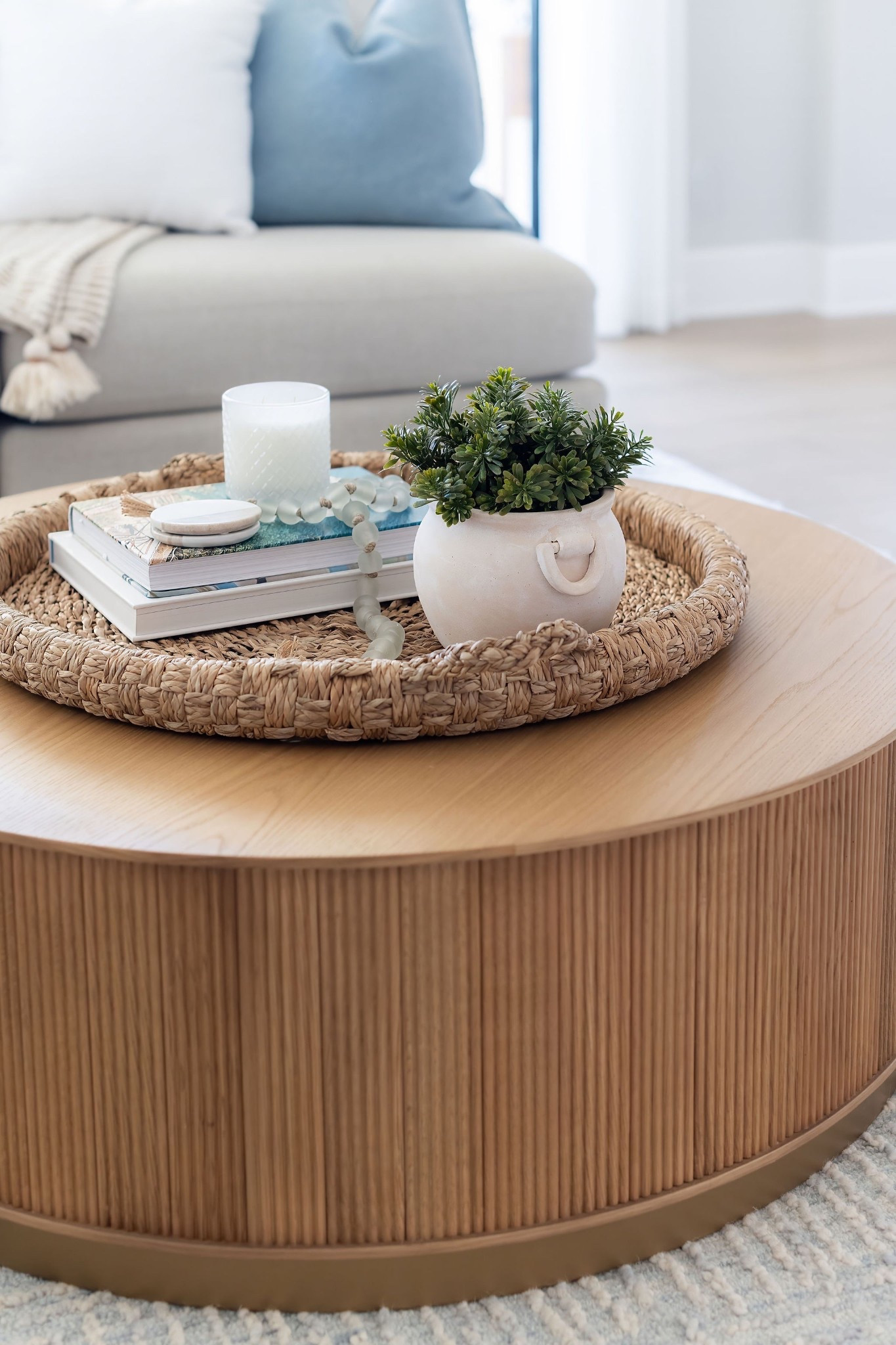 Coffee Table Styling

Round Oak Coffee Table
Coffee Table Books
Woven Tray

#LTKFamily #LTKSeasonal #LTKHome