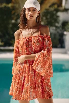 By Anthropologie Pleated Cover-Up Dress | Anthropologie (US)