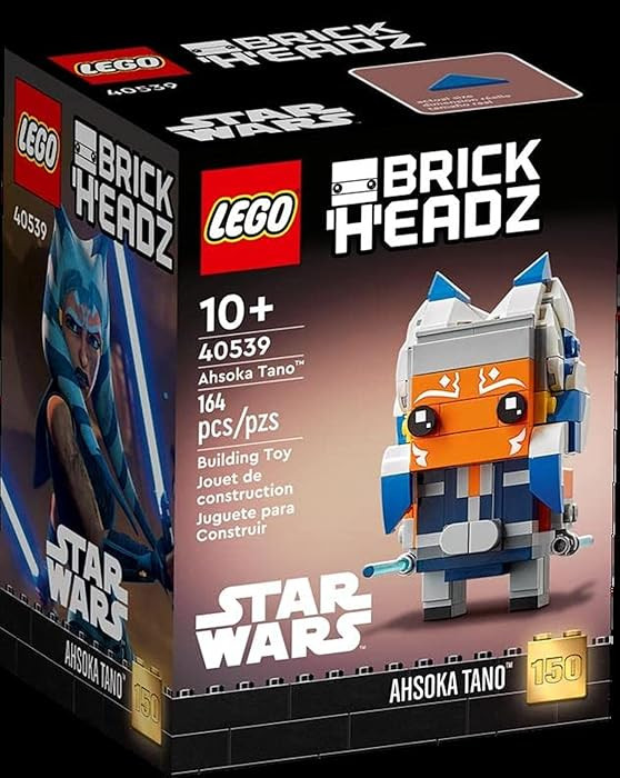 Lego Star Wars BrickHeadz Ahsoka Tano Set 40539 | Amazon (US)