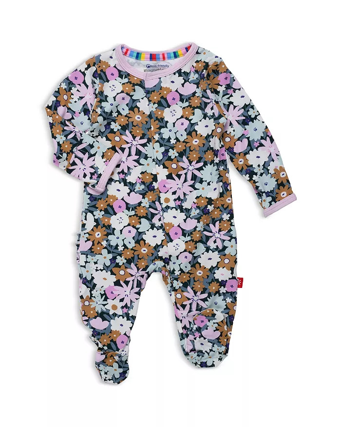 Girls' Finchley Ruffled Back Footed Coverall - Baby | Bloomingdale's (US)