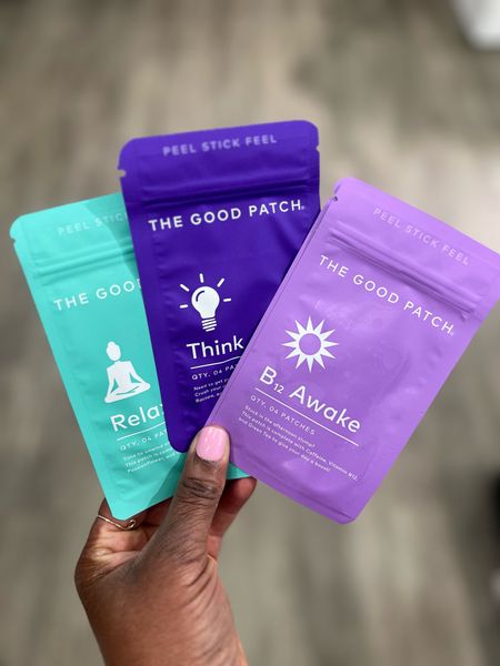 I Finally got my hands on these wellness patches! I've heard so much about them and was excited when I spotted them at Target! Can't wait to try them and see their benefits! 🙌