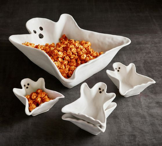 Gus the Ghost Stoneware Snack Bowl | Pottery Barn (US)