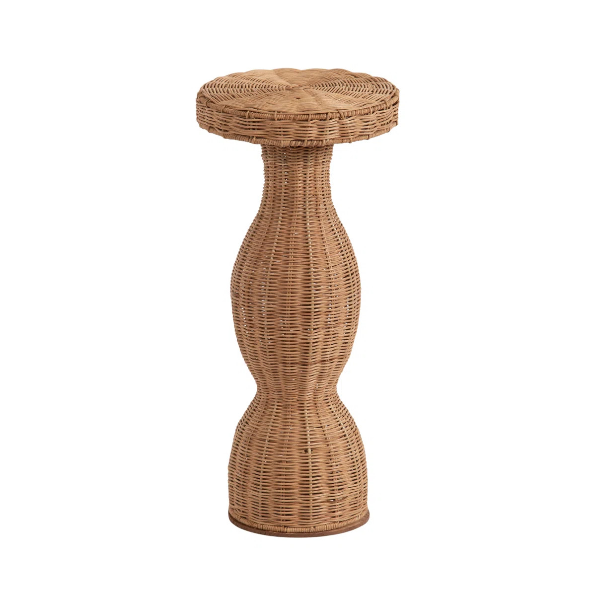 Sculptural Round Boho Drink Table | Wayfair North America