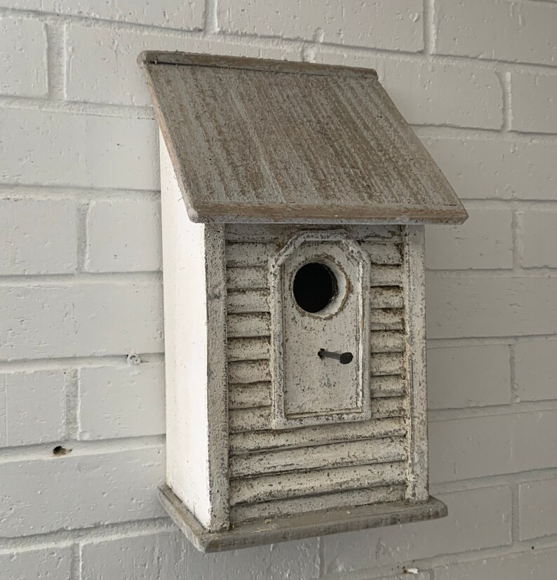 Handcrafted Birdhouse /bluebird vintage style garden /painted birdhouse, / farmhouse birdhouse ga... | Etsy (US)