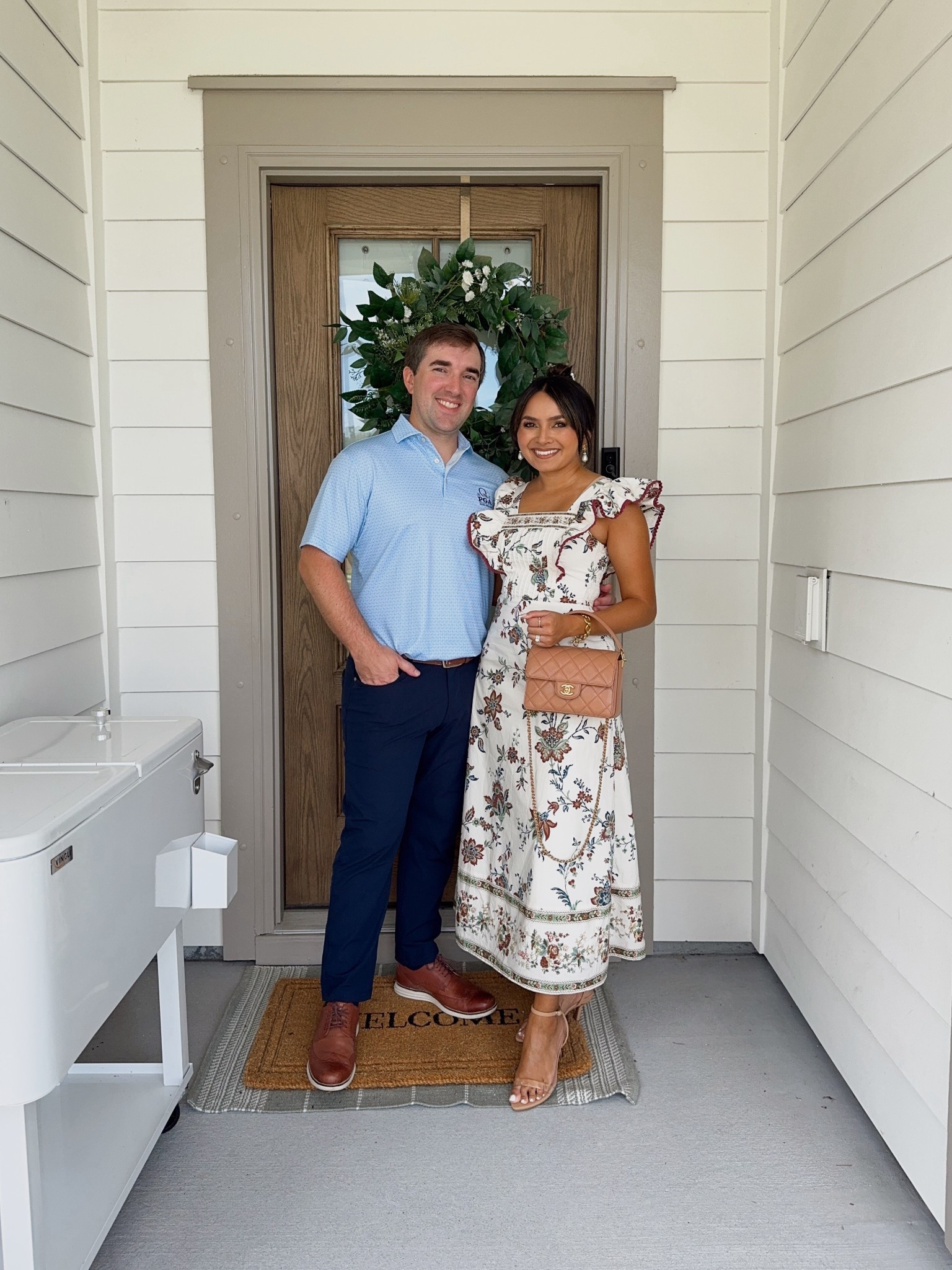 Floral printed dress size xxs TTS
Clear heels size 5 TTS 

#LTKSummerEdit #LTKStyleTip #LTKPetite