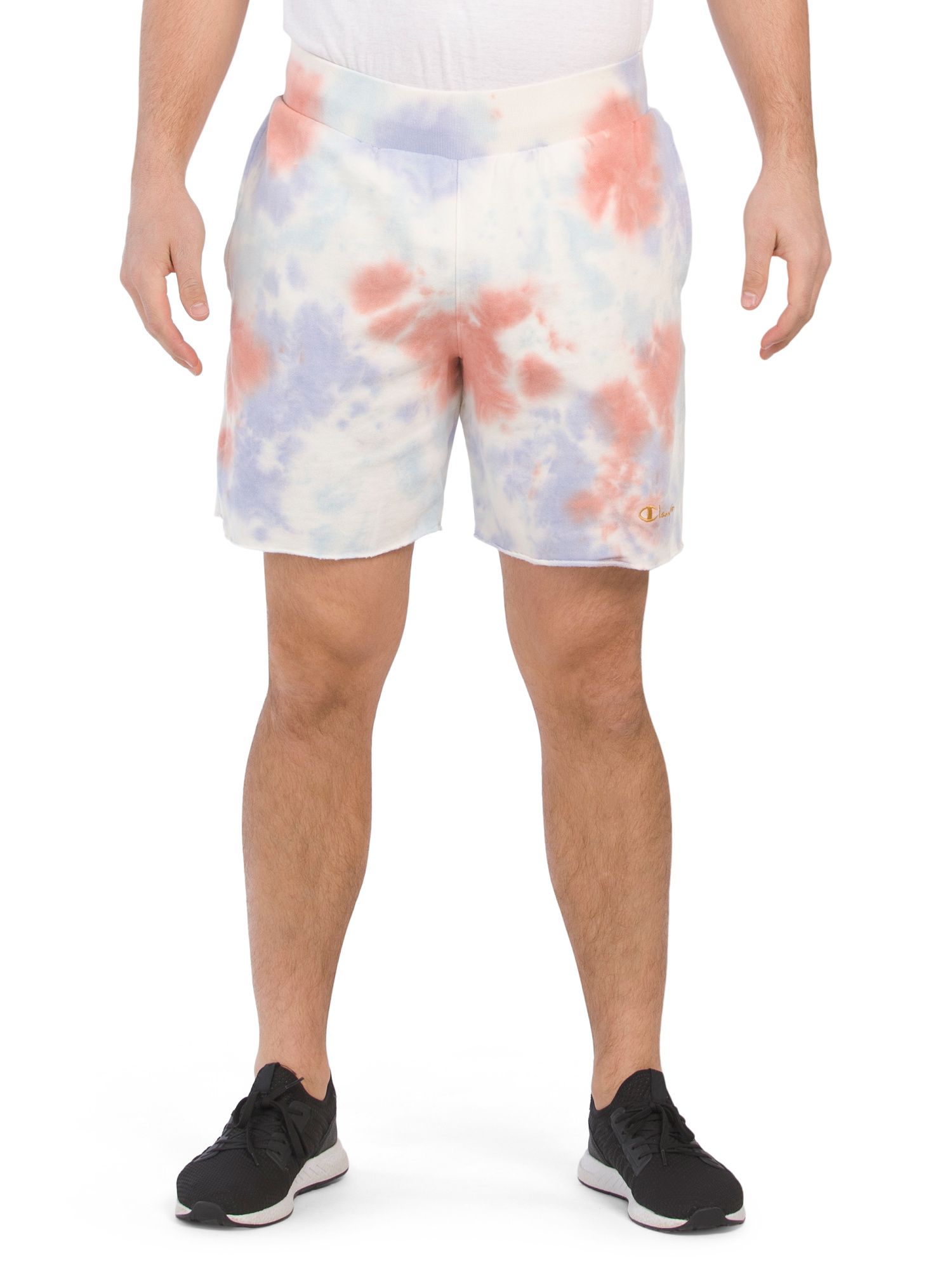 7in Sunwash Bleach Dye Lightweight Fleece Shorts | TJ Maxx