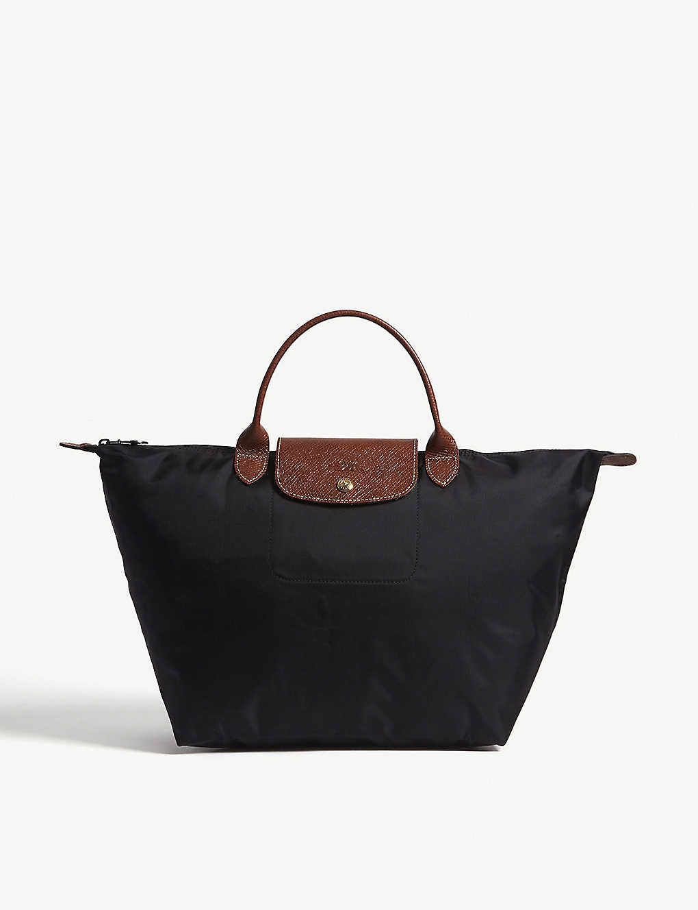 Le Pliage medium top handle bag | Selfridges