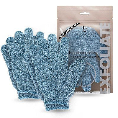 Beauty by Earth Exfoliating Gloves for Body, Medium Exfoliation (2 Pairs, 4 Gloves) | Target