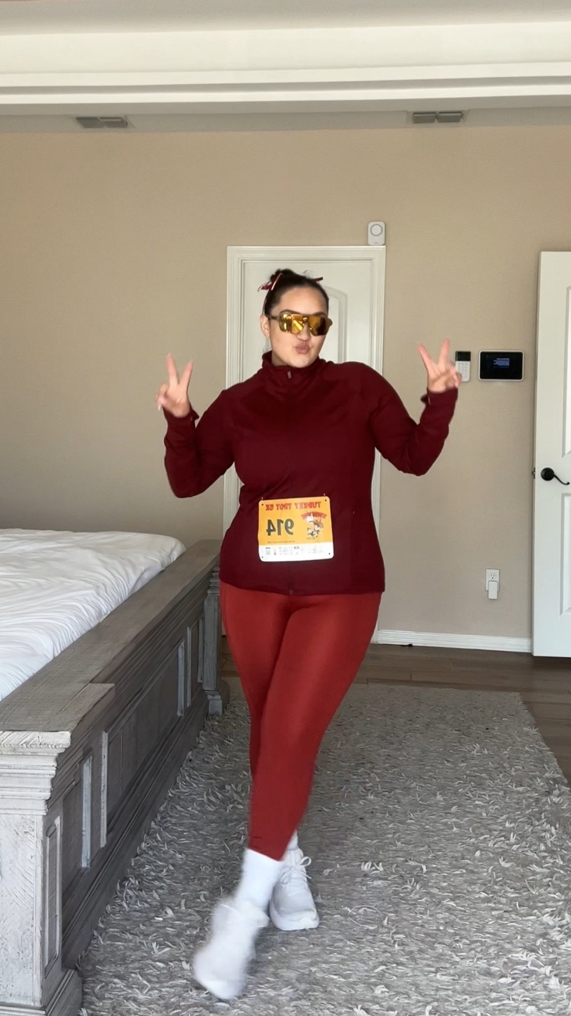 Running ootd 🤎⚡️