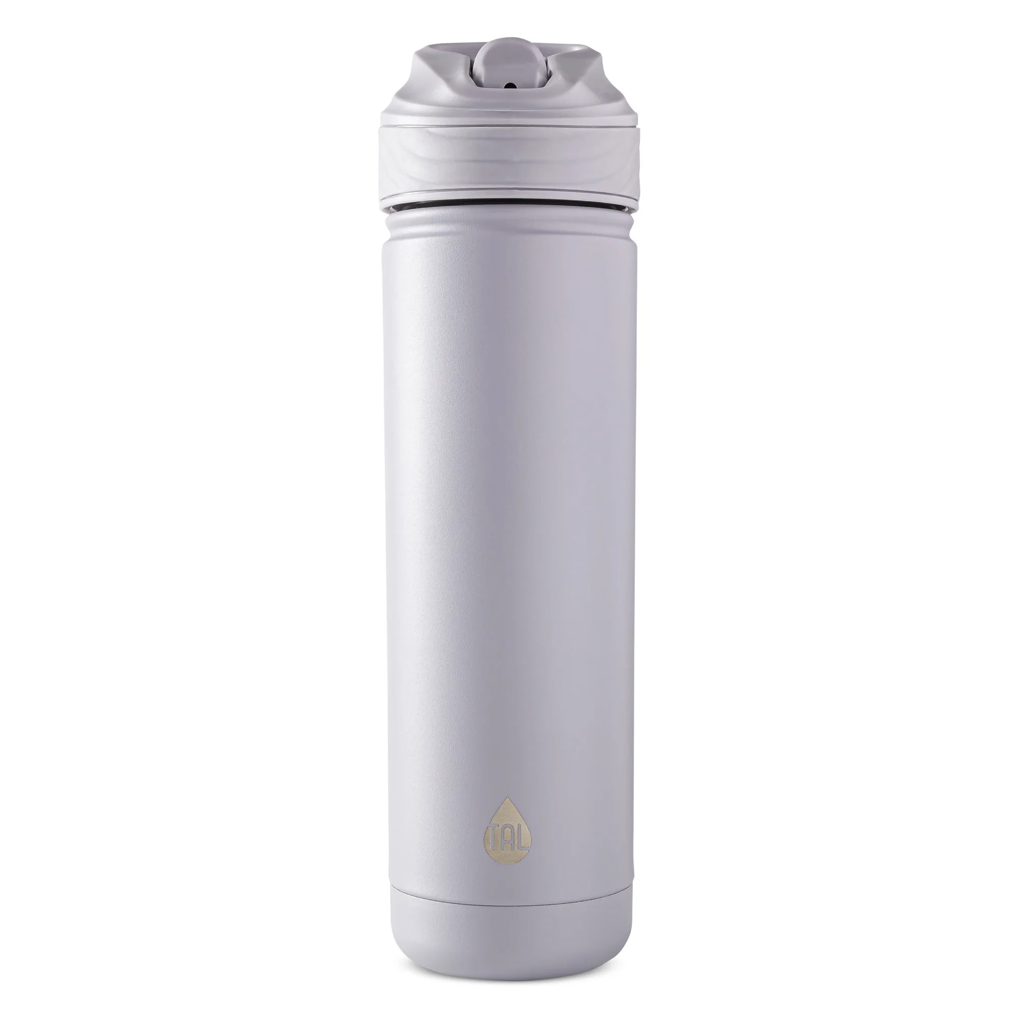 TAL Stainless Steel Ranger Water Bottle with Easy Sip Straw 26oz, Gray Blue | Walmart (US)