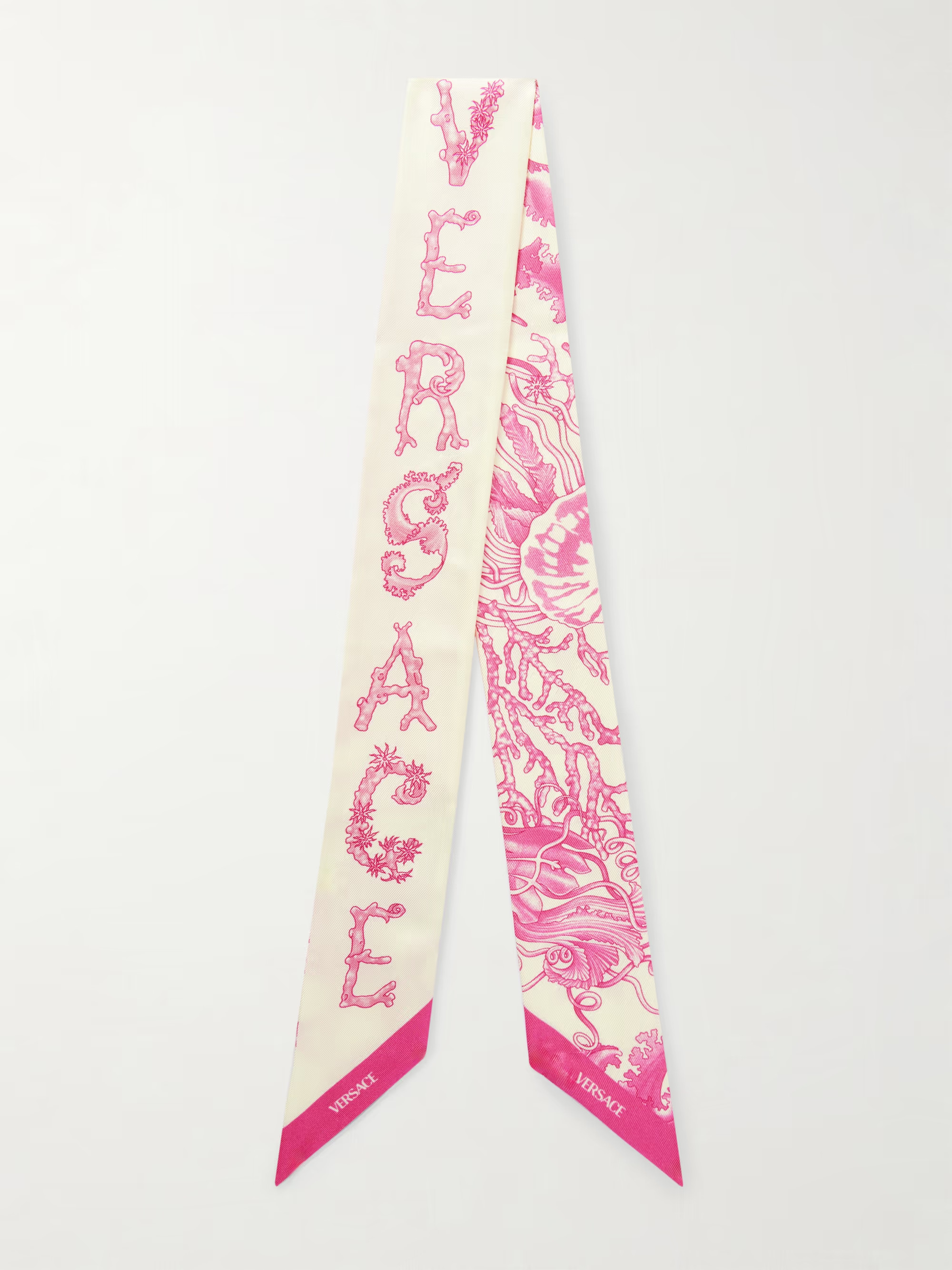 Printed silk-twill scarf | NET-A-PORTER (UK & EU)