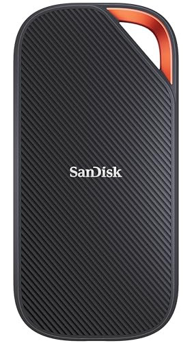 2TB SanDisk Extreme PRO Portable SSD with USB4, Up to 3800 MB/s Read and 3700MB/s Write, USB-C, USB 3.2, Backwards Compatible, IP65 Water and Dust Resistance - SDSSDE82-2T00-G25 | Amazon (US)