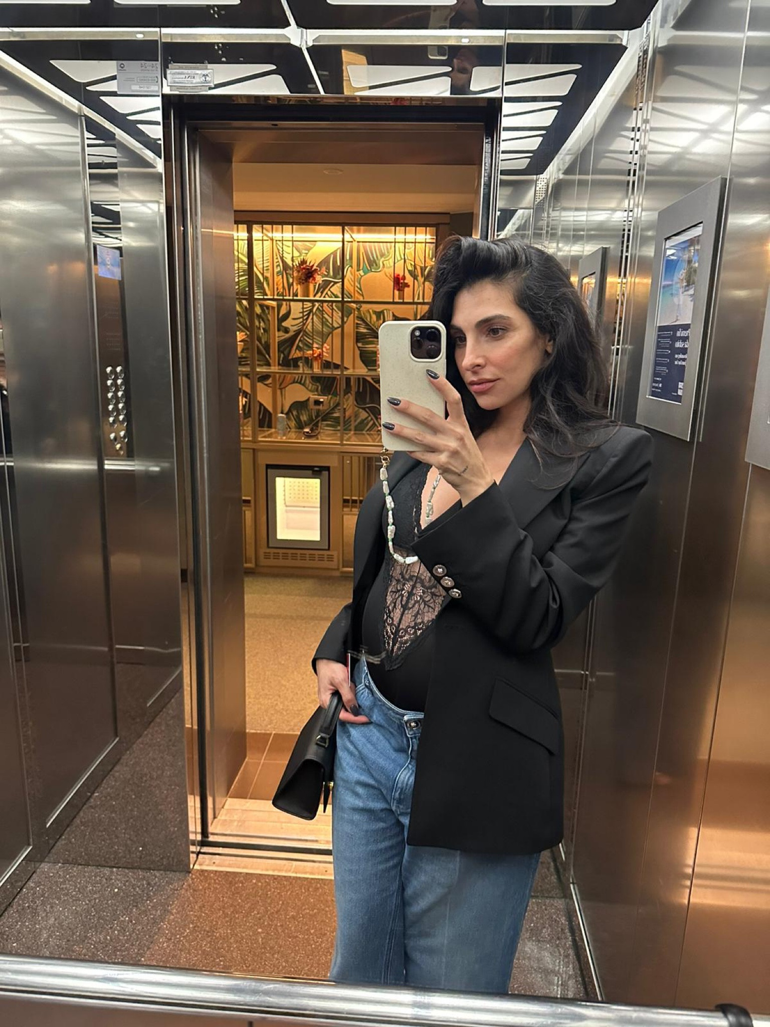 Black blazer, lace bodysuit & jeans inspo look 

outfit inspiration, autumn style, Milan fashion week outfit, Versace blazer, Versace jeans, black blazer, underwired bodysuit, designer, Netherlands. 

#LTKSeasonal #LTKstyletip #LTKeurope