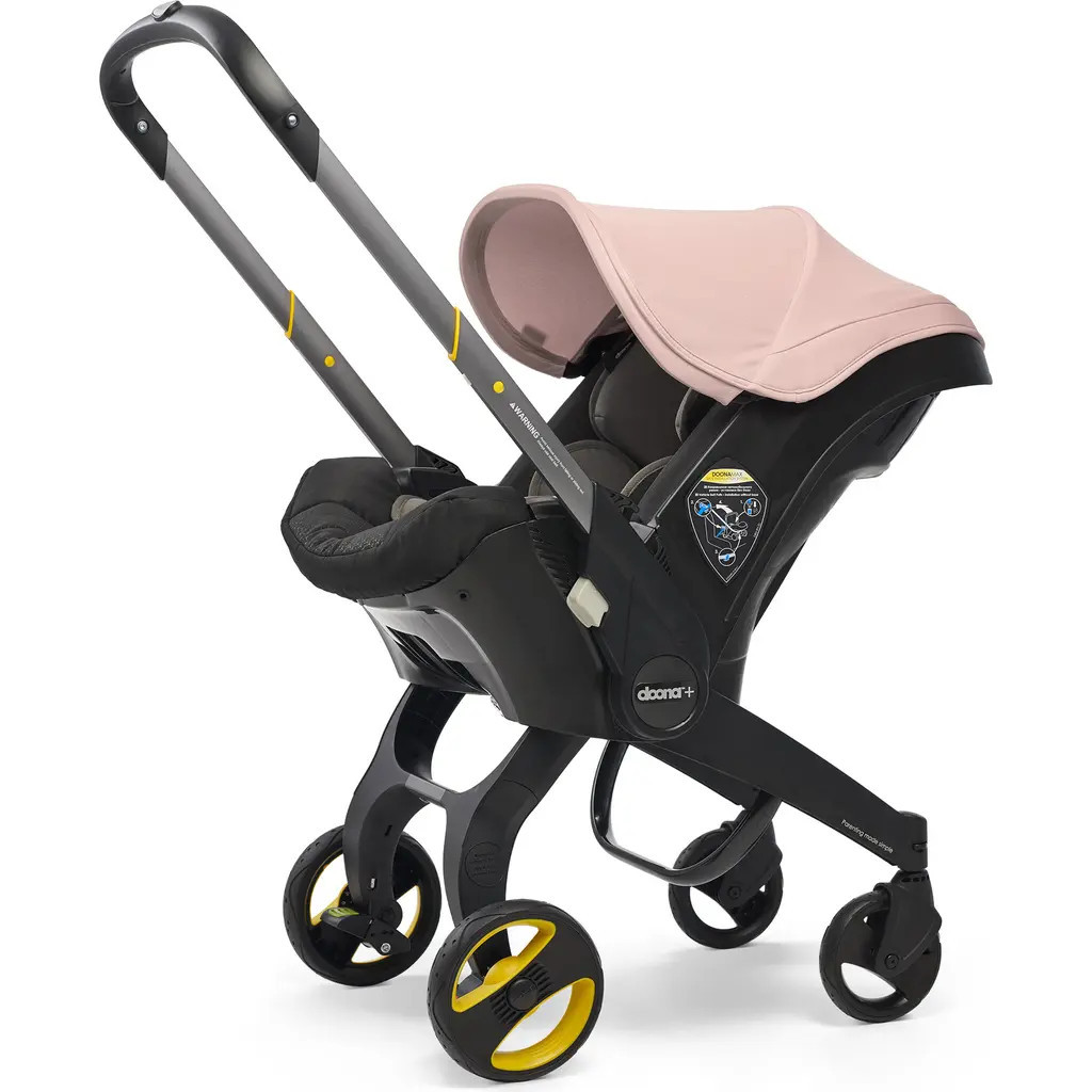 Doona Convertible Infant Car Seat/Compact Stroller System with Base in Blush Pink at Nordstrom | Nordstrom