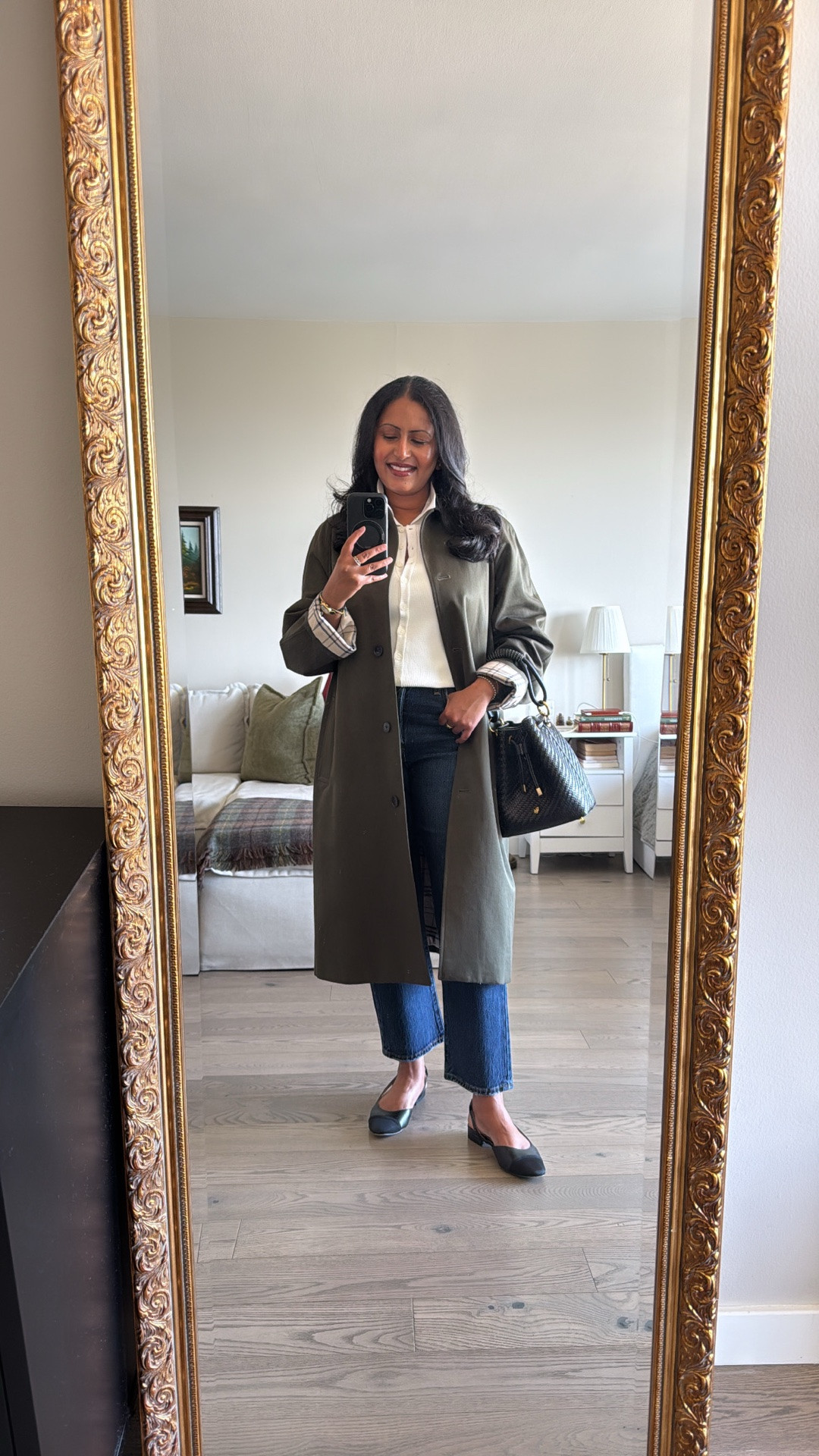 Styling an olive trench coat for autumn from @Aritzia 🍂

#LTKootd #LTKgrwm #LTKPetite