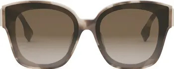 'Fendi First 63mm Square Sunglasses | Nordstrom