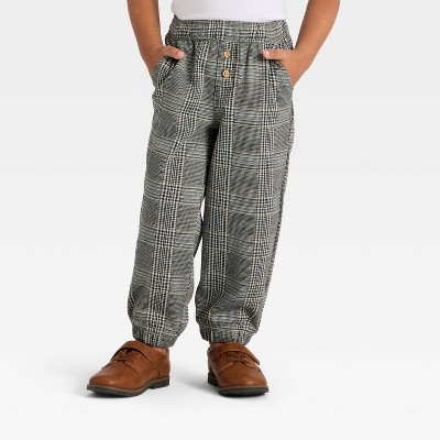 Toddler Boys' Plaid Holiday Pants - Cat & Jack™ Gray | Target