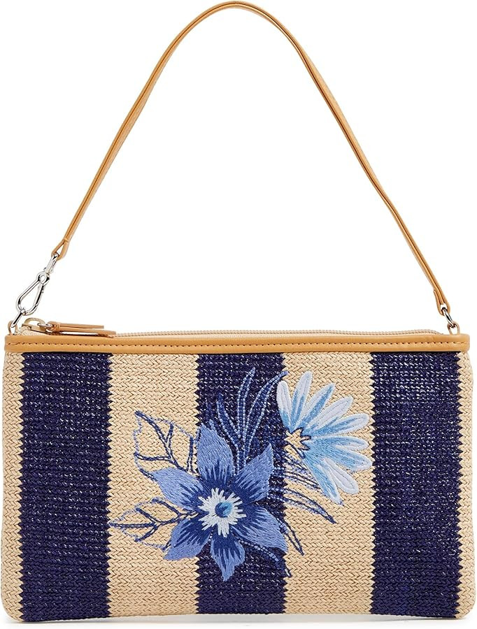 Vera Bradley Women's Straw Convertible Wristlet with RFID Protection | Amazon (US)